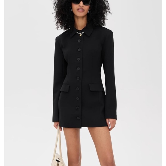 NWT Lioness Cheri Mini Black Dress - Size XL - Picture 2 of 6